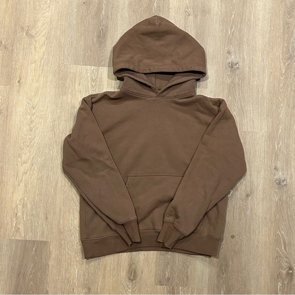 Sacré Women’s Hoodie - Light Brown, Size S